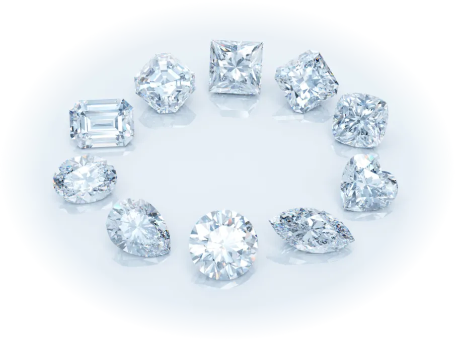 Pear Shaped Diamonds