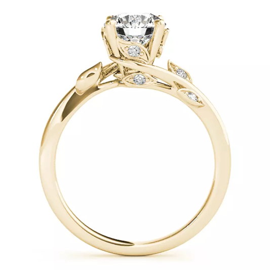 Tesee Nature Inspired Diamond Engagement Ring