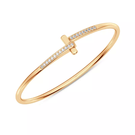 Diamond Love Knot Bracelet
