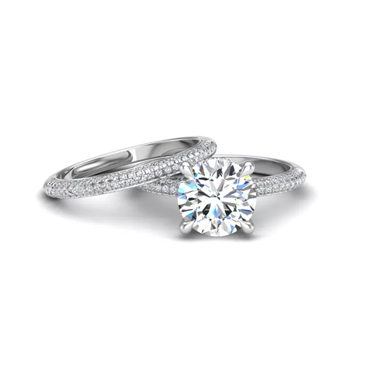 Stackable Diamond Rings