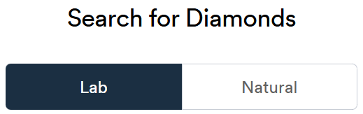lab grown diamond type pick for rare carat