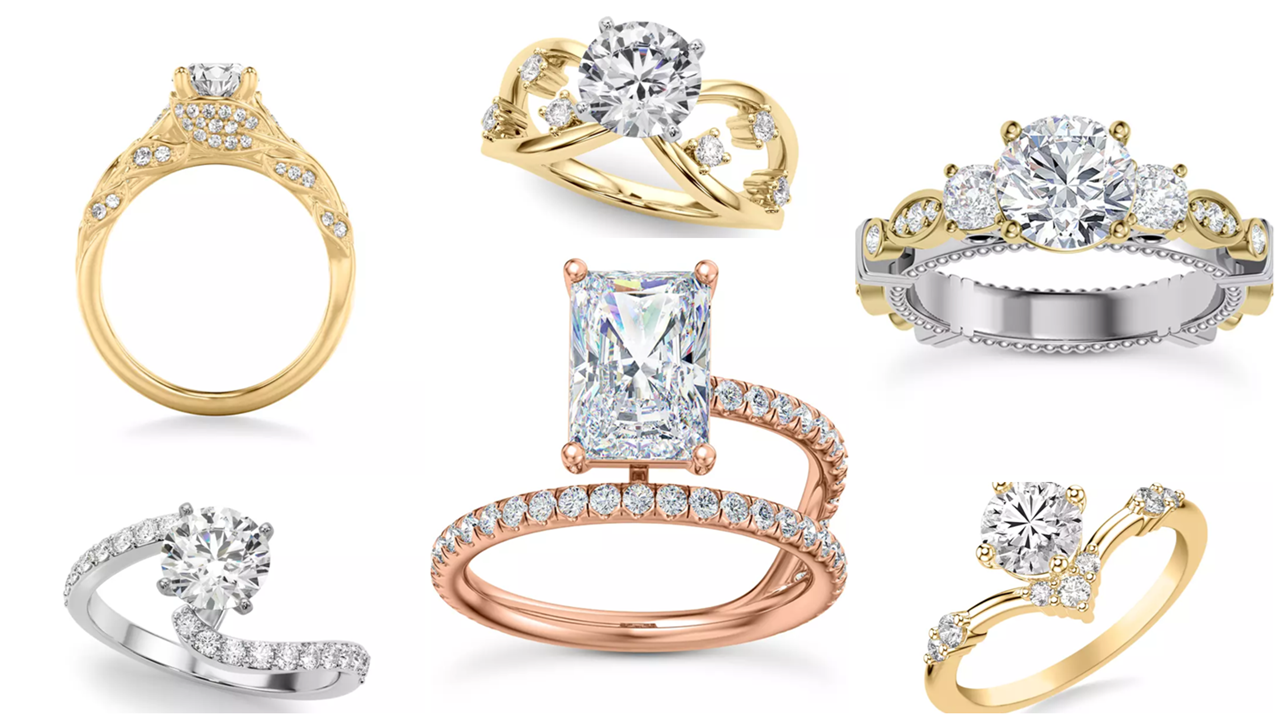Unique Engagement Rings from Rare Carat for Black Friday shopping
