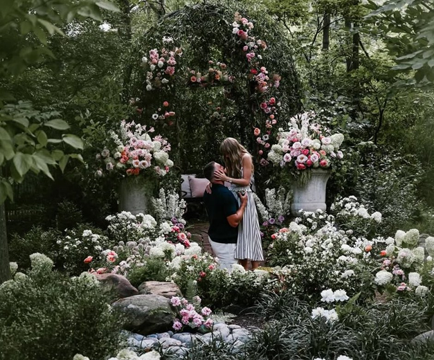 Taylor Swift and Travis Kelce Proposal Photo