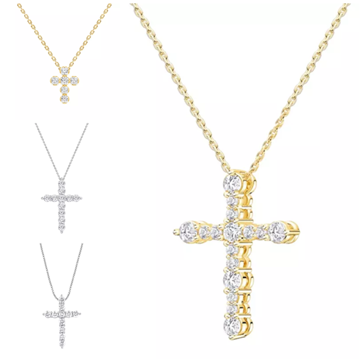 Black Friday Cross Diamond Pendant Necklace Collection from Rare Carat