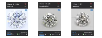 Diamond cost estimator shop