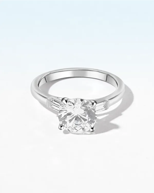 Three-Stone 5 carat engagement ring online