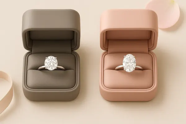 blog header  comparing round and oval rings