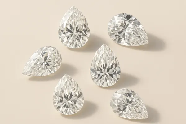 Pear shape diamond 