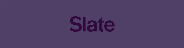 Blog header slate