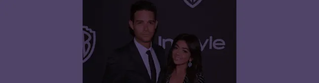 blog header with celebrity couple