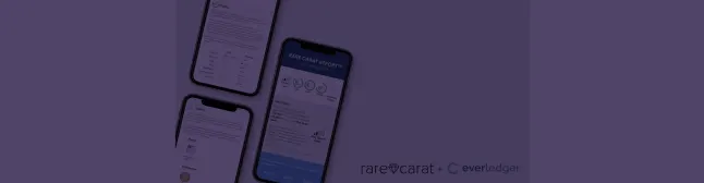blog header with cell phones on rare carat website