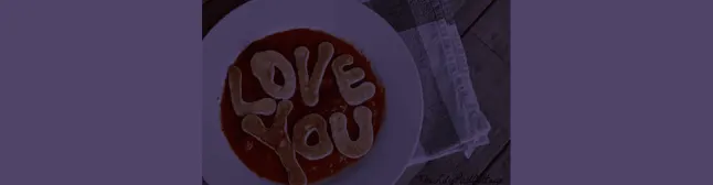 blog header love you spelled out in pancakes