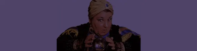 Blog header woman with crystal ball