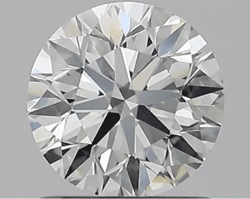 Image of a VVS round brilliant diamond