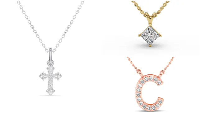 Black Friday Diamond Necklace Collection From Rare Carat