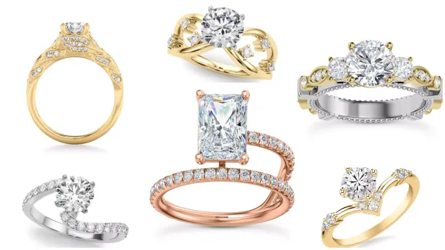 Unique Engagement Rings from Rare Carat
