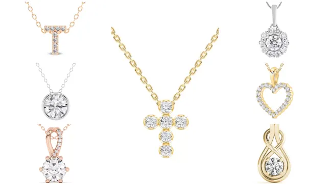 Black Friday Diamond Pendant Collection From Rare Carat