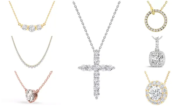 Black Friday Diamond Necklace Collection From Rare Carat