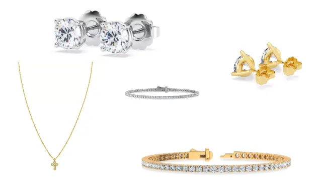 Best selling diamond jewelry pieces, popular for being best last-minute Valentine's Day gift ideas