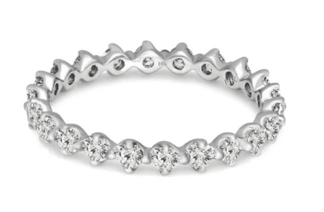A small diamond eternity band 