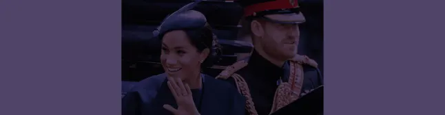 blog header with Megan Markle and Prince Harry