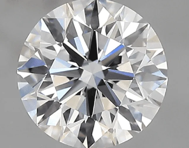image of a round brilliant diamond with good clarity
