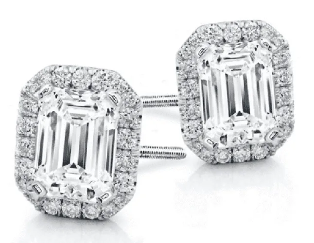 Diamond earrings are just another excuse to be abl