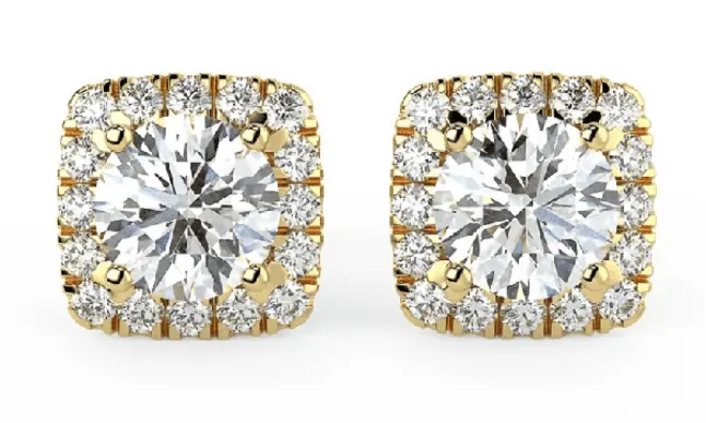 Looking to buy lab-grown diamond stud earrings in 