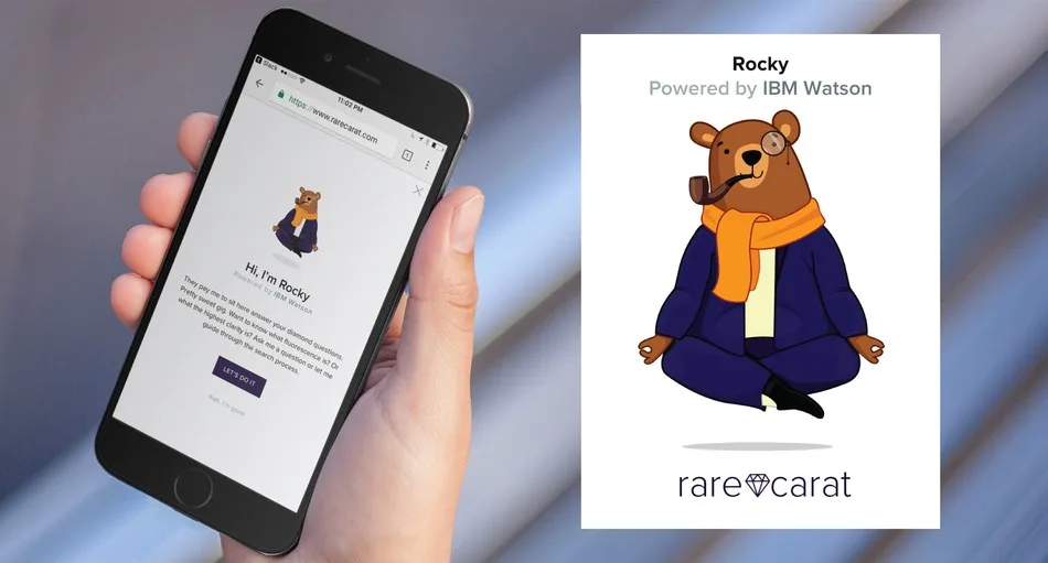 Rare Carat releases Rocky, world's first artificial intelligence jeweler using IBM Watson technology