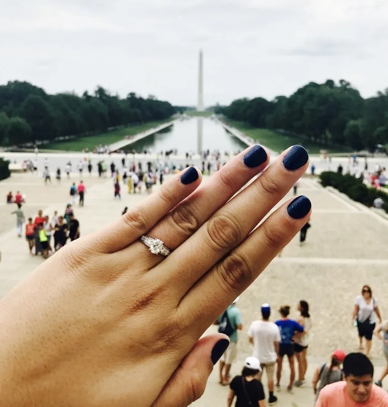 Kat's engagement ring