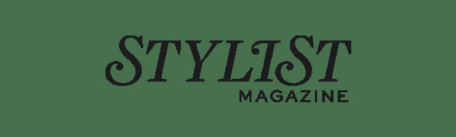 Stylist Magazine Logo on a green background