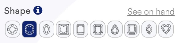 Screenshot of the "See on Hand" option