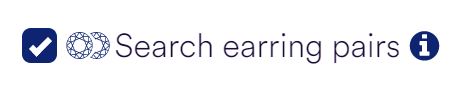 Screenshot of the 'Search Earring Pairs' checkbox