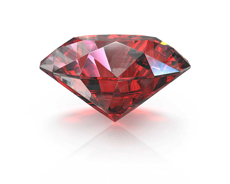 The red diamond
