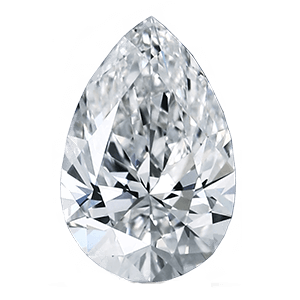 Pear shape diamond