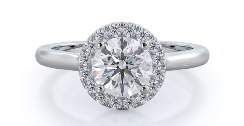 Halo Enagement Ring Style