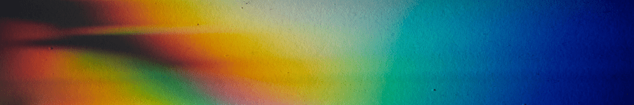 An image of a rainbow spectrum of light