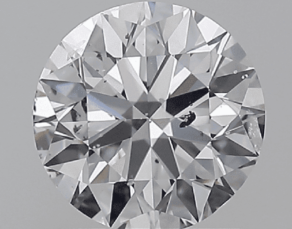 An image of SI2 round diamond