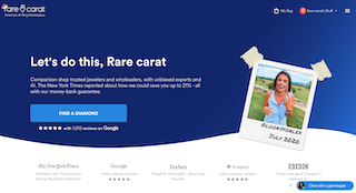 Rare Carat homepage