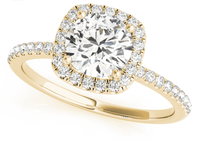 Chloe halo ring