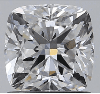 Cushion cut diamond
