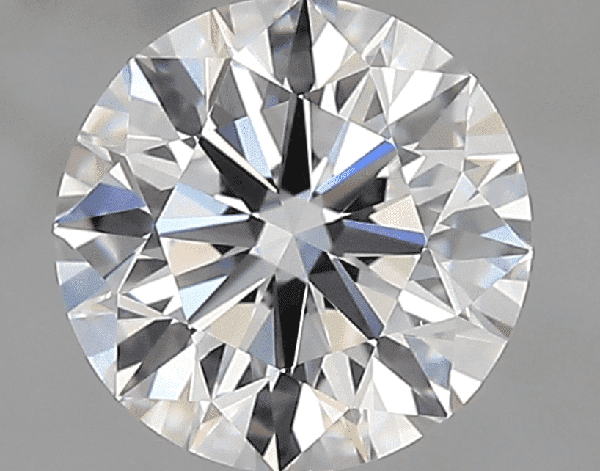 image of a round brilliant diamond with good clarity