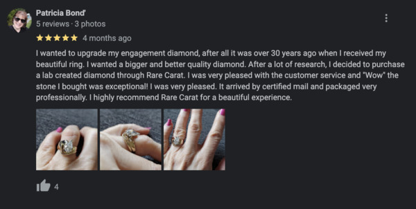 Rare Carat's Exceptional Upgrade Experience