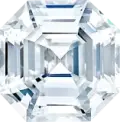 Asscher cut lab diamonds