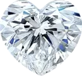 Heart shape lab grown diamonds