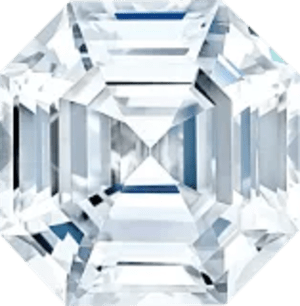 Asscher cut lab diamonds