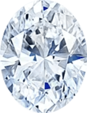 Oval cut lab diamonds